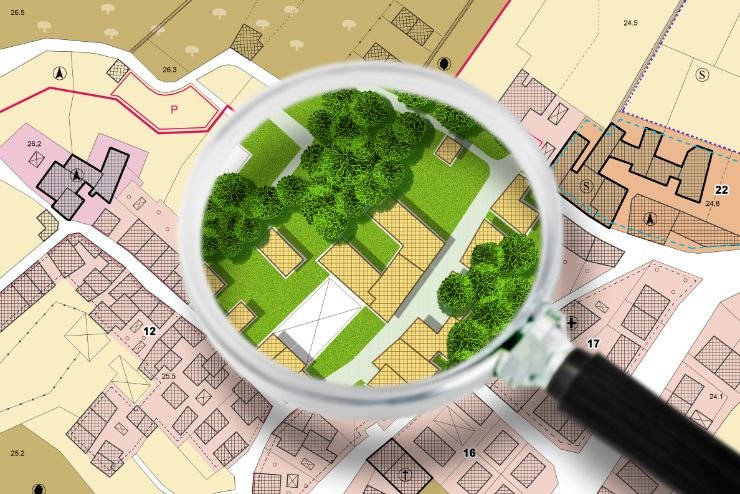 Plan cadastral – Gestion foncière